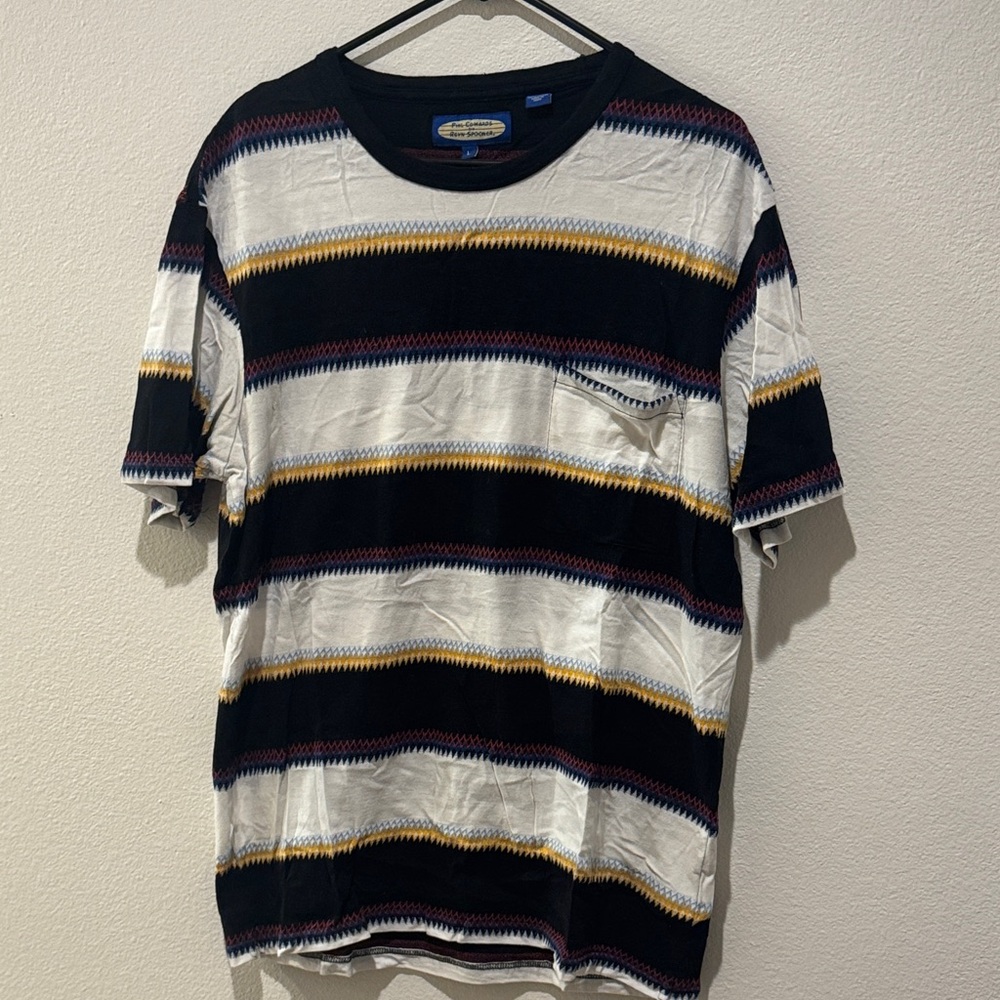 Reyn Spooner Multicolor Striped Short Sleeve Tee
